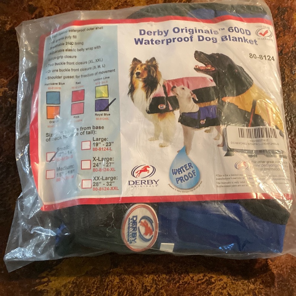 Derby Originals waterproof Dog Blanket